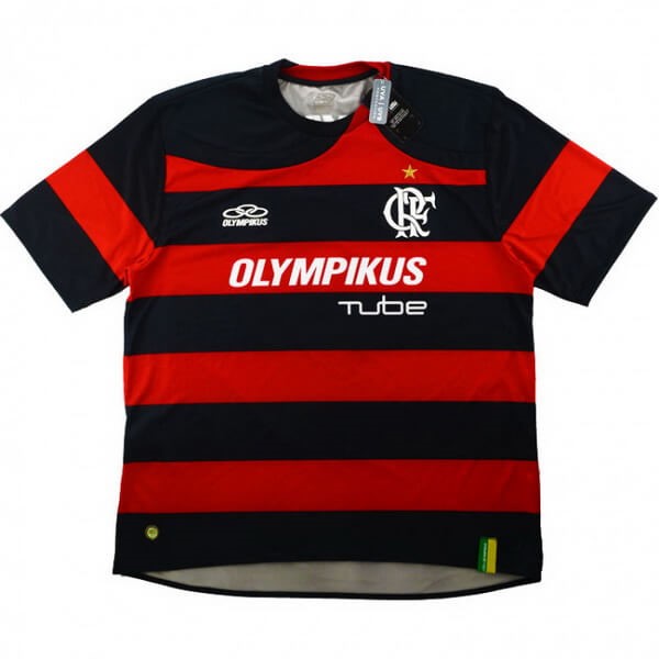 Tailandia Camiseta Flamengo Replica Primera Ropa Retro 2009 Rojo